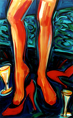 ''After Midnight'' - 2000 - 70 x 100 cm