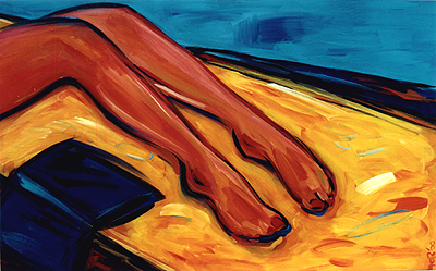 ''Lazy Afternoon'' - 2000 - 110 x 70 cm