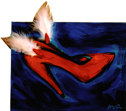 ''Mal Engelchen mal Teufelchen'' - 2003 - 24 x 30 cm