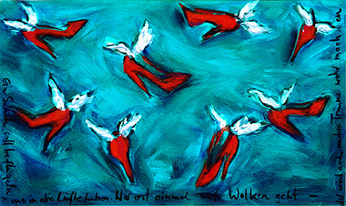 ''Room to move'' - 2001 - 60 x 100 cm